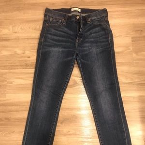 Madewell High Riser Skinny Jean